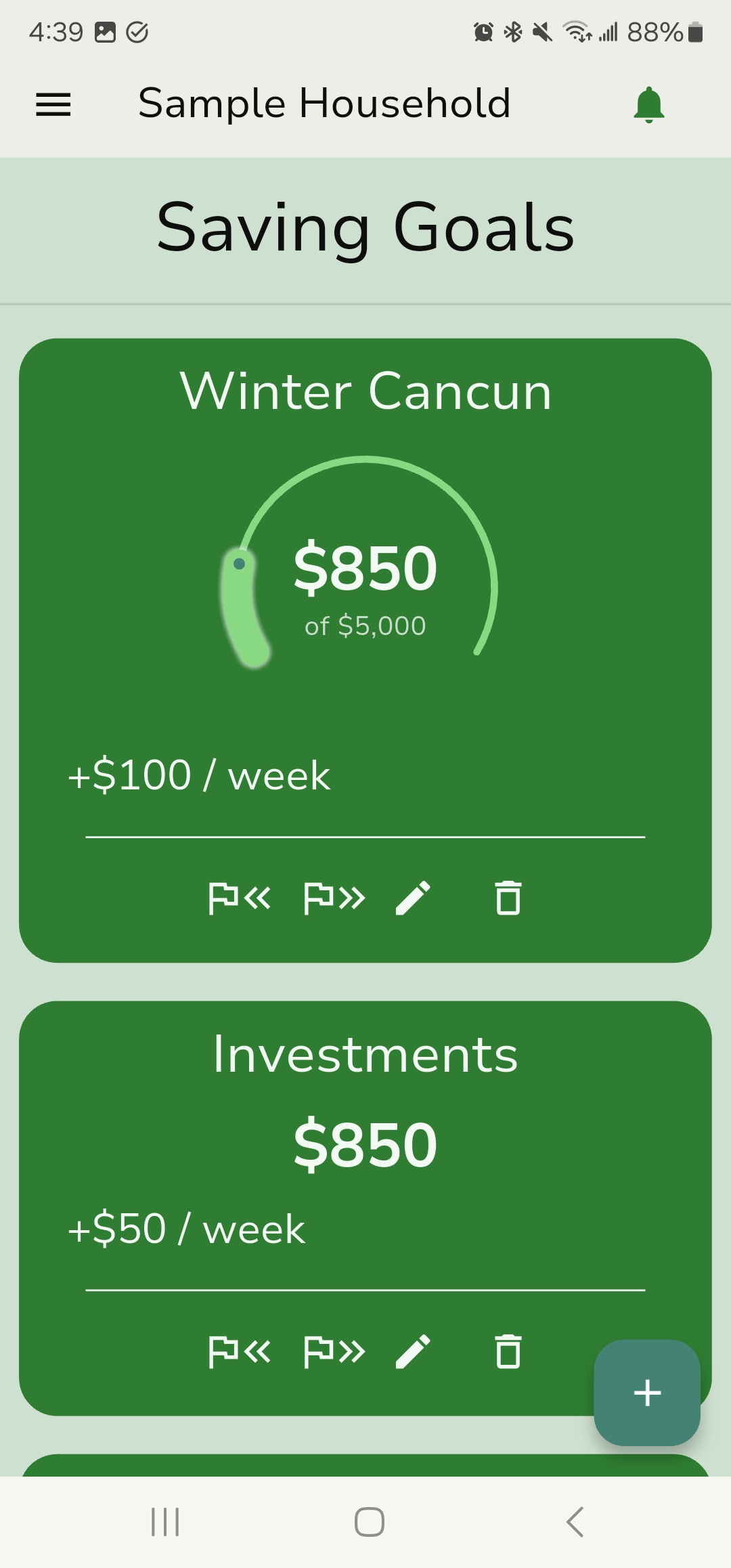 Balance Screen